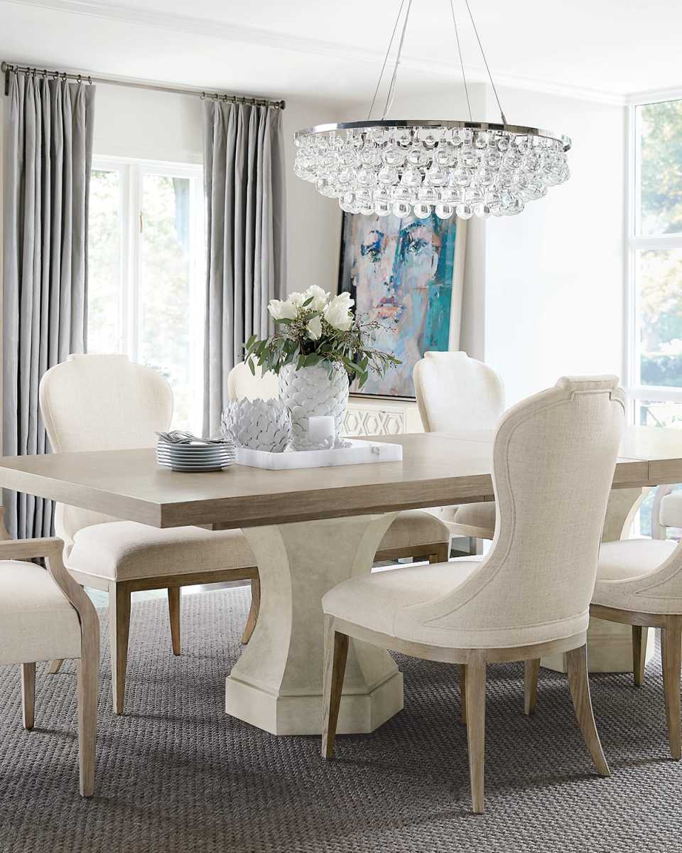 Santa Barbara Double Pedestal Dining Tabl